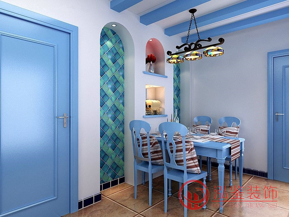 地中海風格餐廳設計