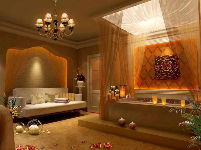 女子美容、美體包間設計