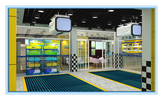 合肥汽車美容店面裝修設計