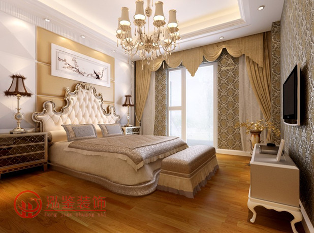 簡歐風格臥室裝修效果圖