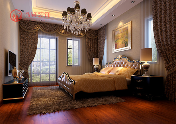 簡歐風格臥室裝修效果圖