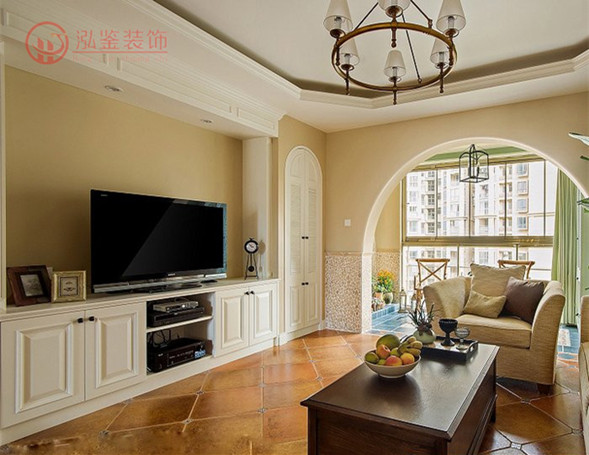 美式家具裝修搭配技巧-美式鄉村風格三居裝修效果圖