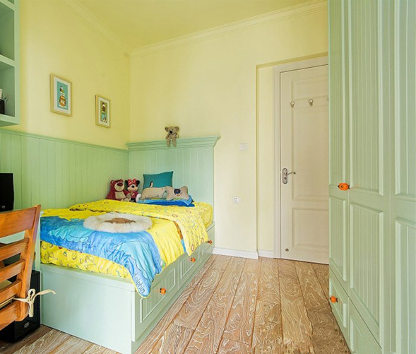 美式家具裝修搭配技巧-美式鄉村風格三居裝修效果圖