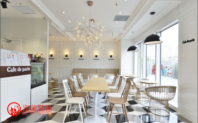 甜品店裝修效果圖-北歐風格甜品店裝修效果圖