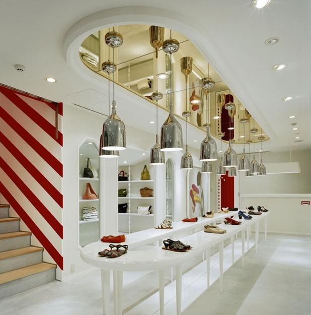 女鞋鞋店裝修設計-時裝鞋店鋪裝修設計