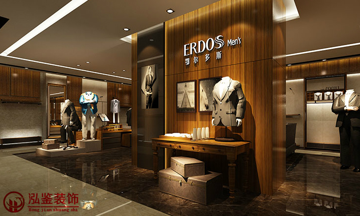 男裝店裝修設計案例