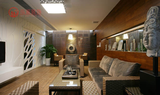 現代中式辦公室裝修設計