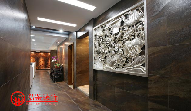 現代中式辦公室裝修設計